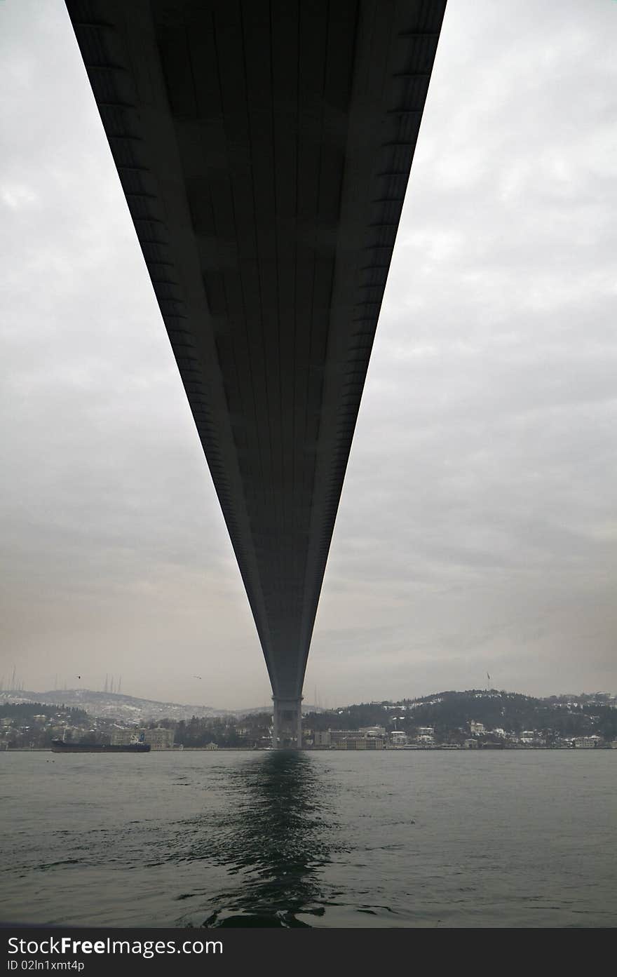 Turkey, Istanbul, Bosphorus Bridge