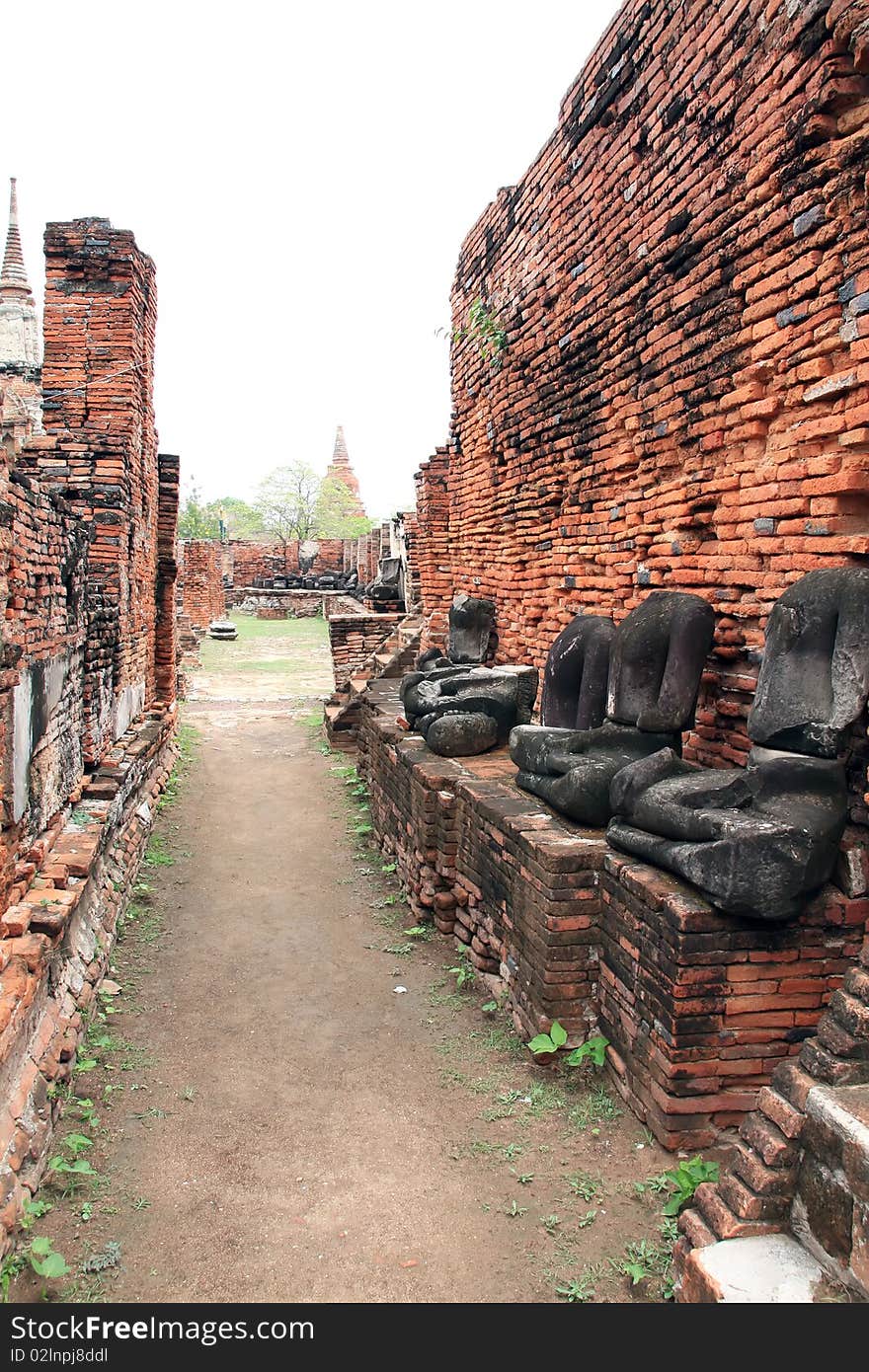 City of Ayutthaya in thailand