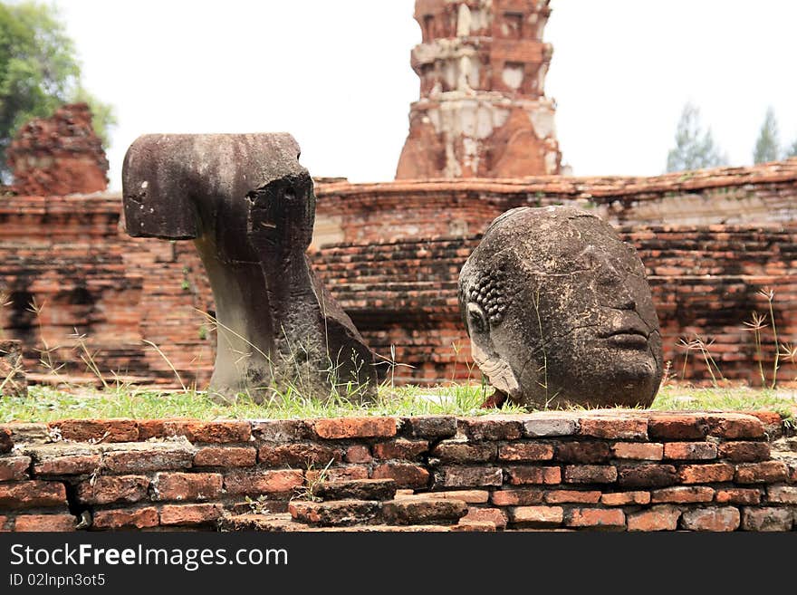 City of Ayutthaya in thailand