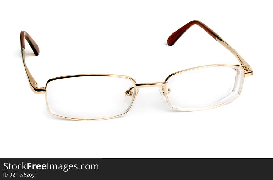 Eyeglasses isolated on a white background. Eyeglasses isolated on a white background.