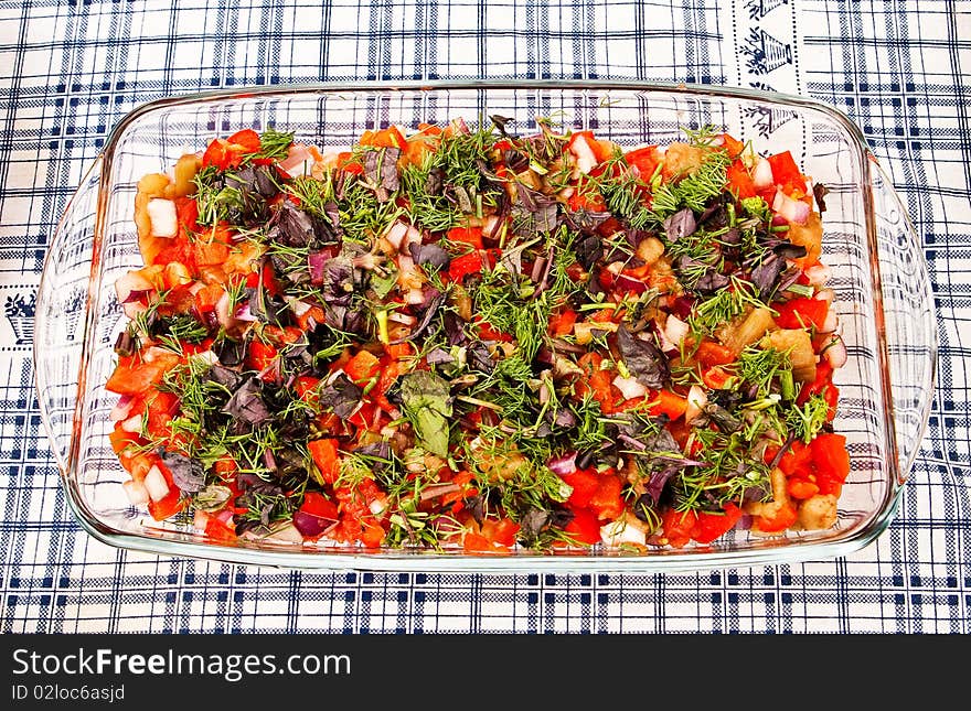 Vegetables salad