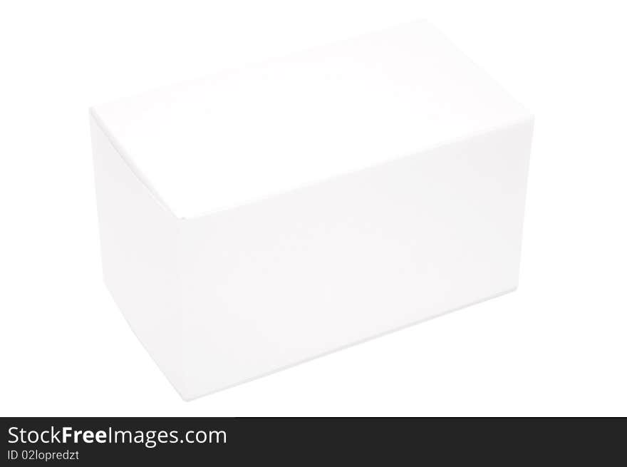 Empty boxes Cardboard isolated on white background