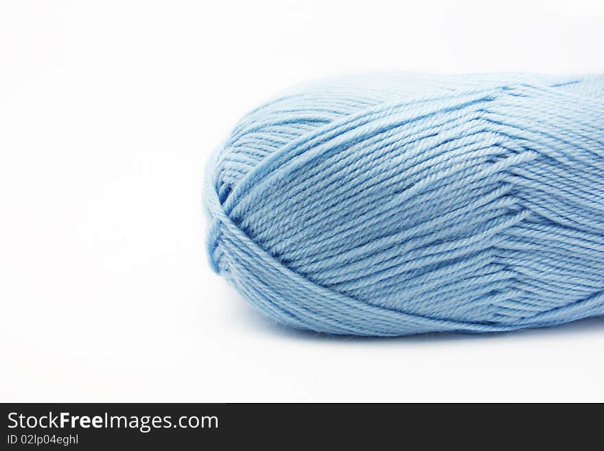 Blue cloth isolated