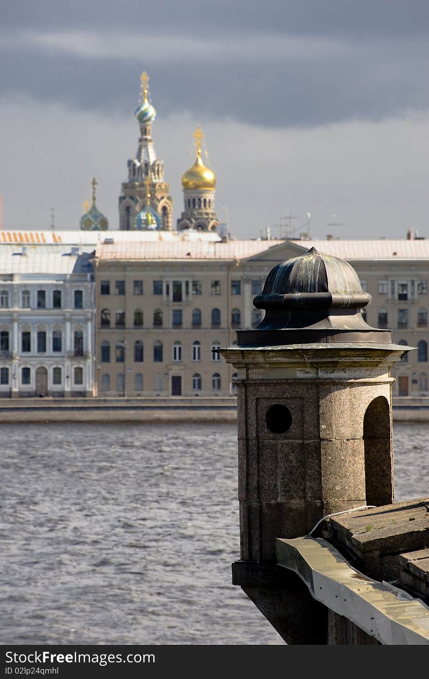 The view of Sankt Petersburg Russia