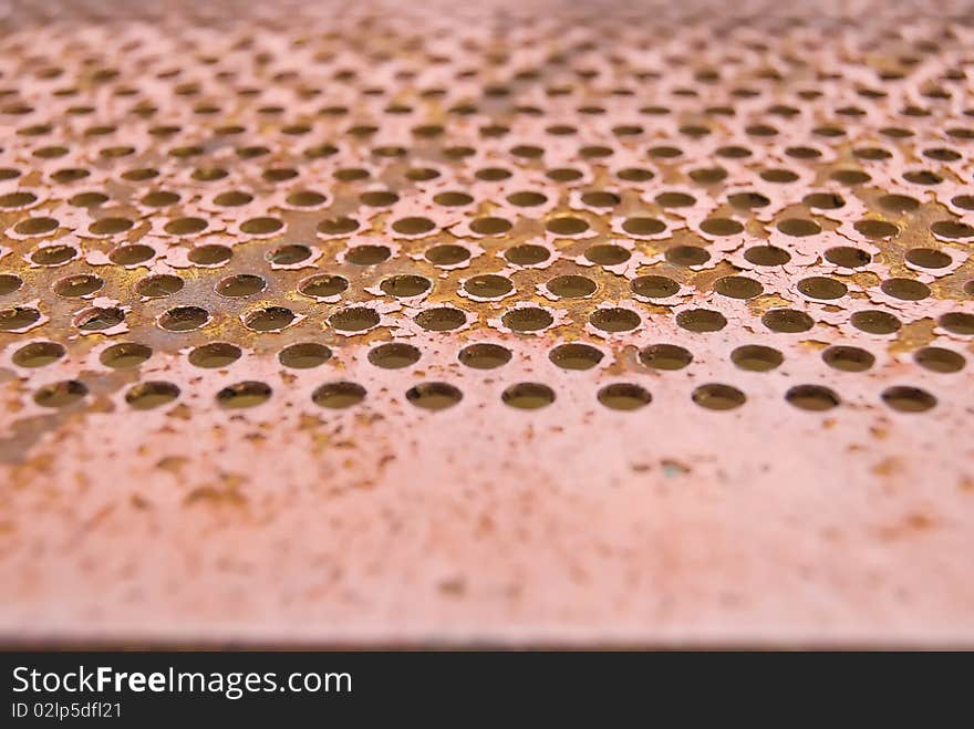 Abstract rusty metal texture