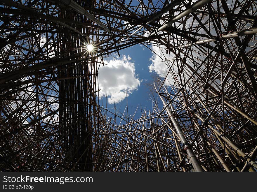 Bamboo and Sky