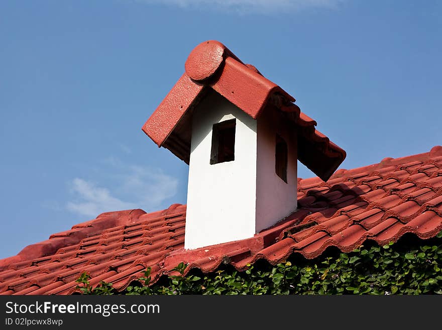 Chimny at a house in Chiang Mai Thailand. Chimny at a house in Chiang Mai Thailand