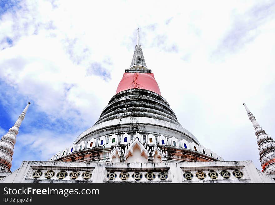 Buddhism Church at Samutprakarn Thailand