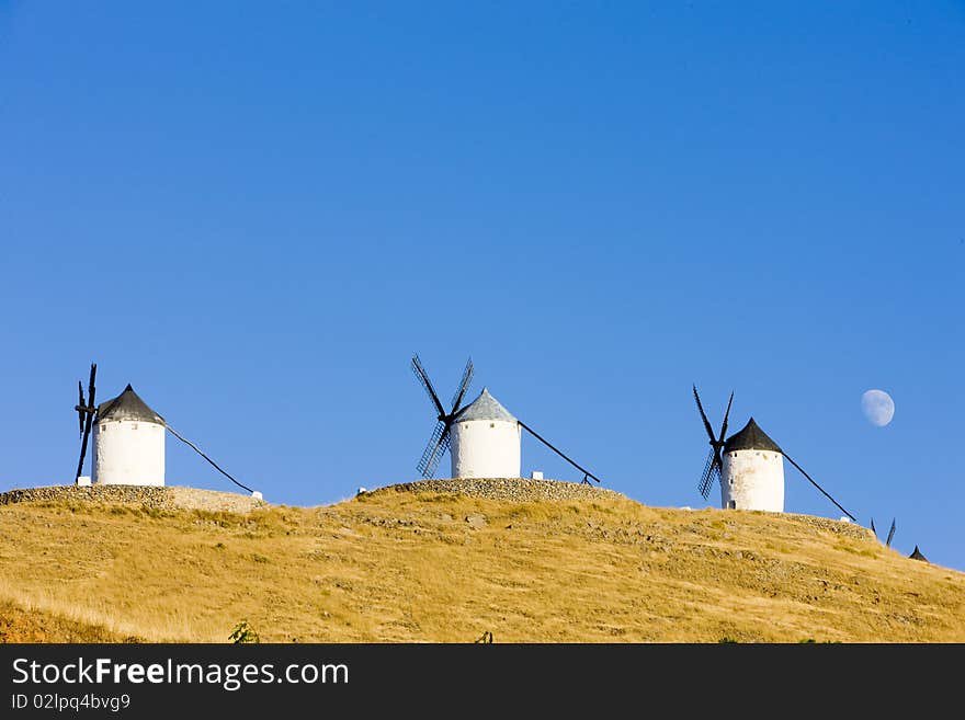 Windmills In Consuegra