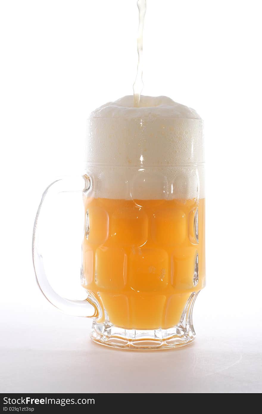 Mug with beer