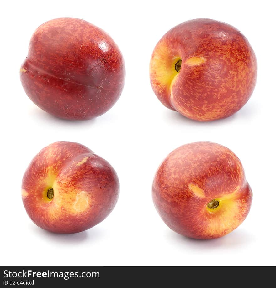 Nectarines, Set Of Images