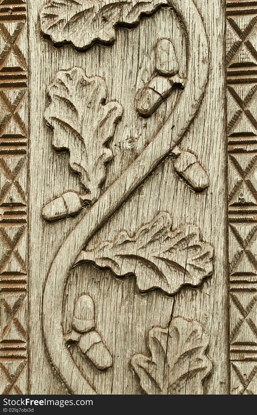 Wood carving