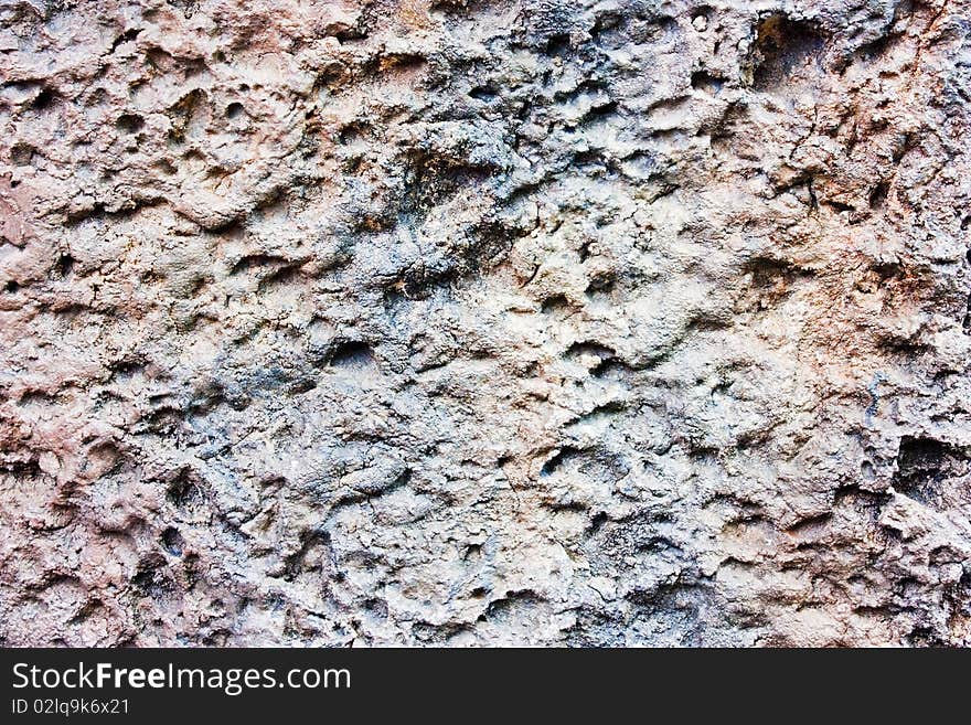 Texture of an old rock. Texture of an old rock