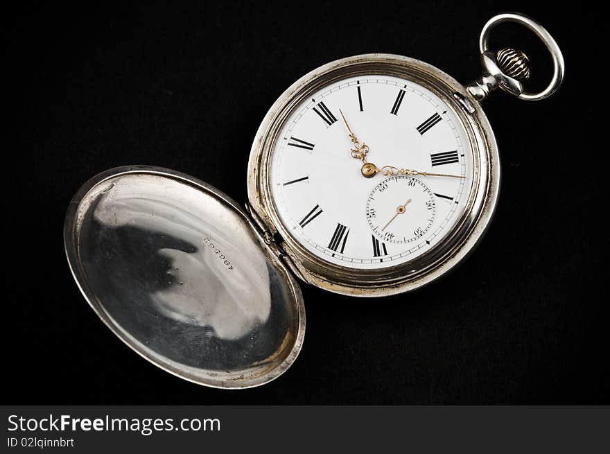 Elegant Rusty Pocket Watch