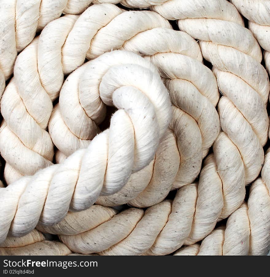 Thick rope