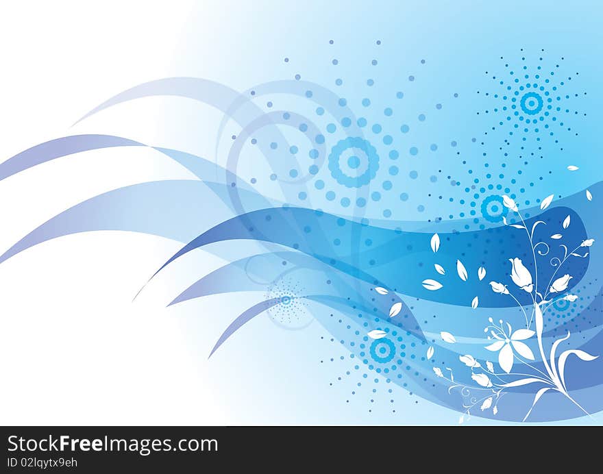 Blue color background design for any occasion. Blue color background design for any occasion