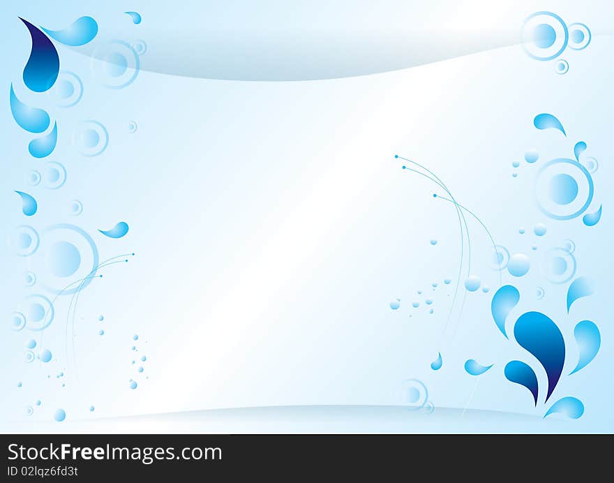 Blue color background design for any occasion. Blue color background design for any occasion