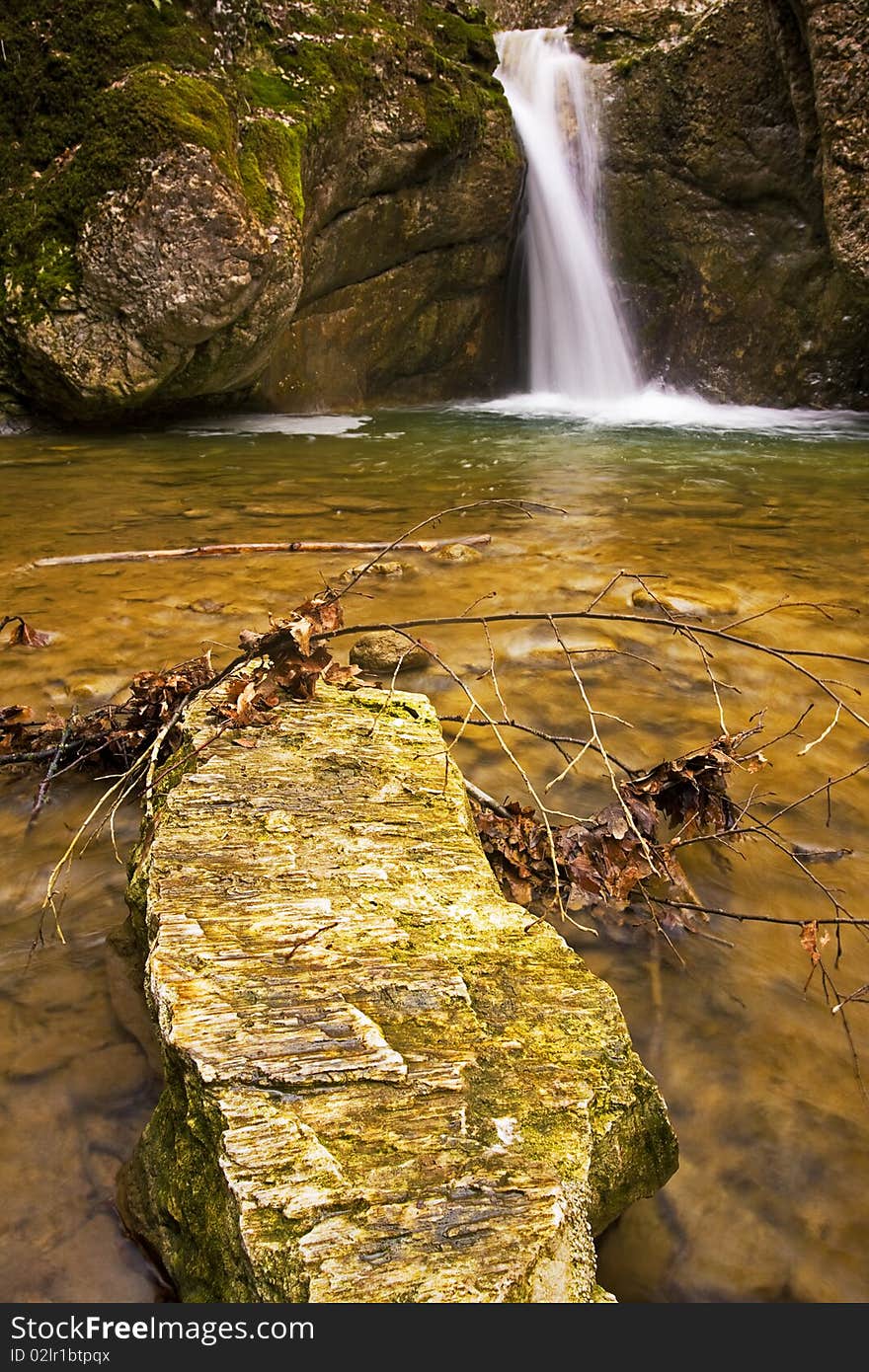 Waterfall in the forest