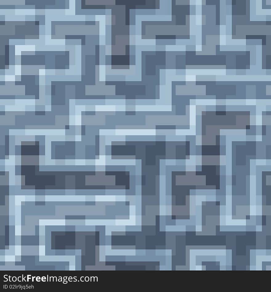 Seamless vector texture with blue tiles. Seamless vector texture with blue tiles