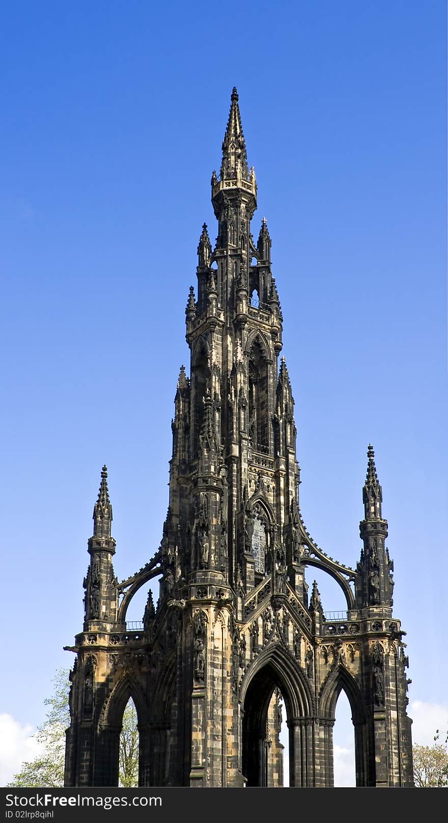 Scott Monument in Edinburgh (Scotland), UK. Scott Monument in Edinburgh (Scotland), UK