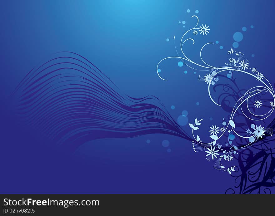 Blue color background design for any occasion. Blue color background design for any occasion