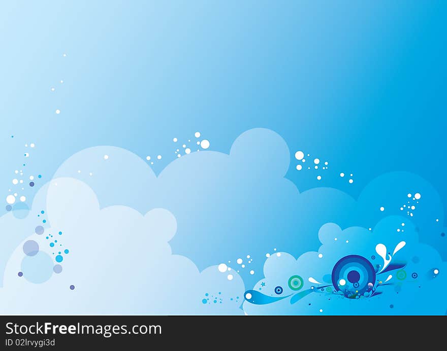 Blue color background design for any occasion. Blue color background design for any occasion