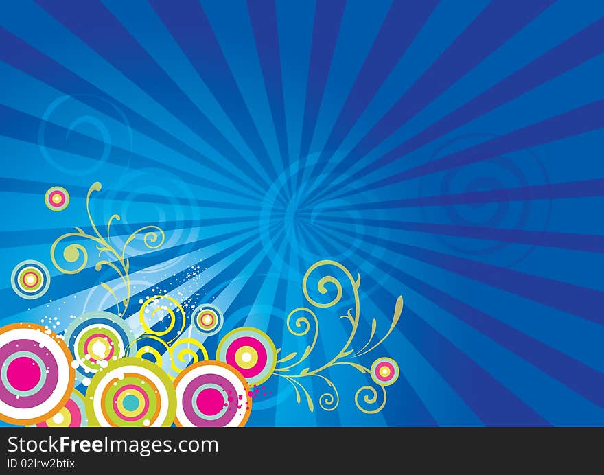 Blue color background design for any occasion. Blue color background design for any occasion