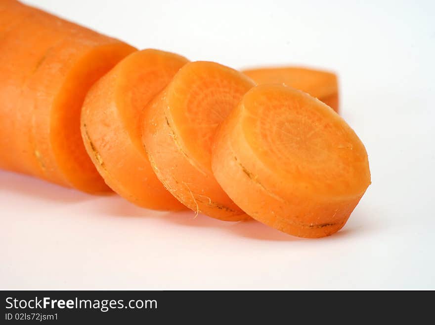 Carrot cut up