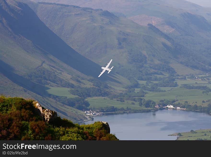 Hercules Over Lake