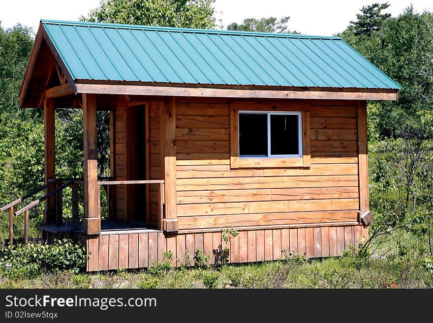 Hut Cottage In Woods