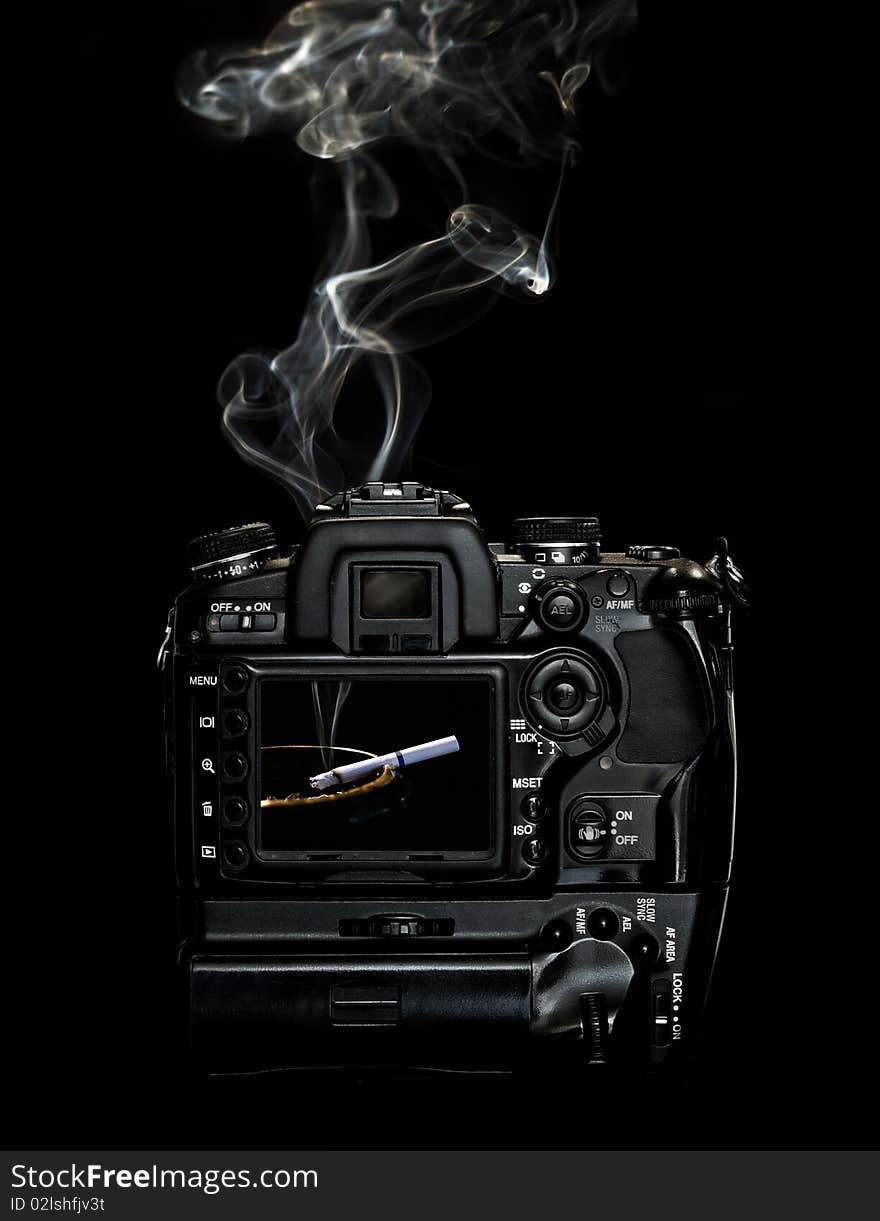 Smoking camera