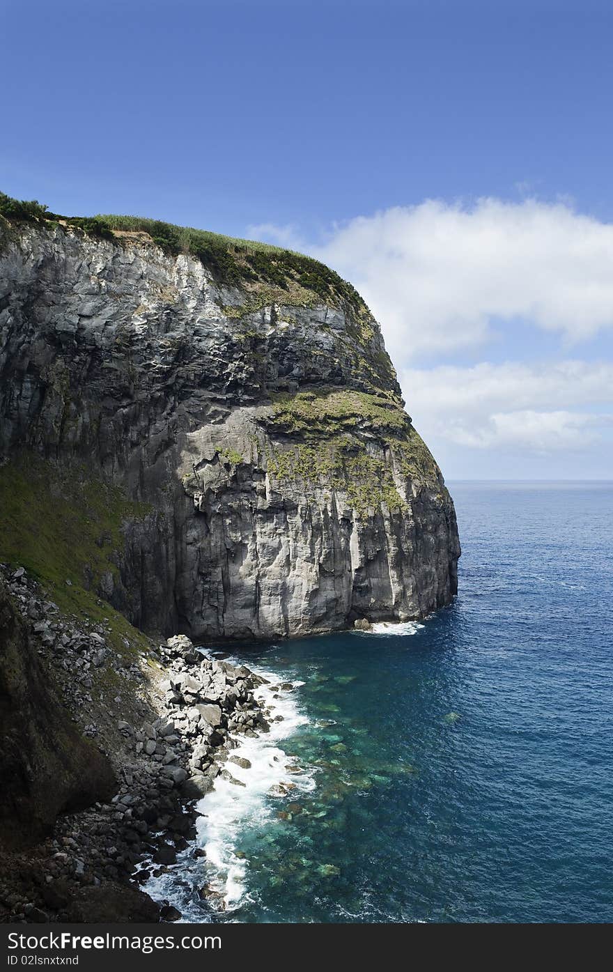 Geologic formation of Morro de Castelo Branco