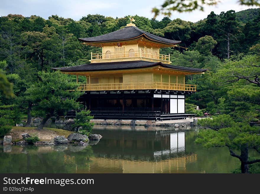 Kinkakuji Rokuonji in Kyoto