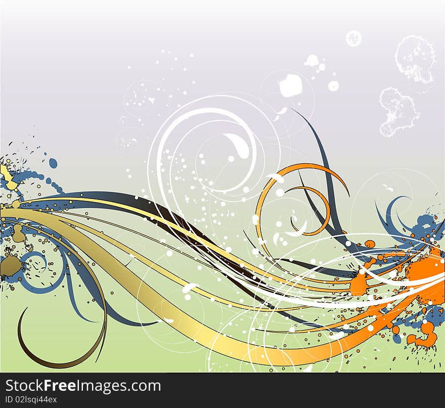 Abstract  illustration. Suits well for design. Abstract  illustration. Suits well for design.