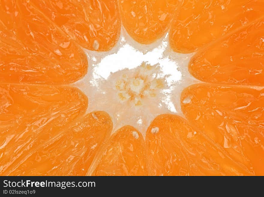 Fresh Orange Background, texture, macro