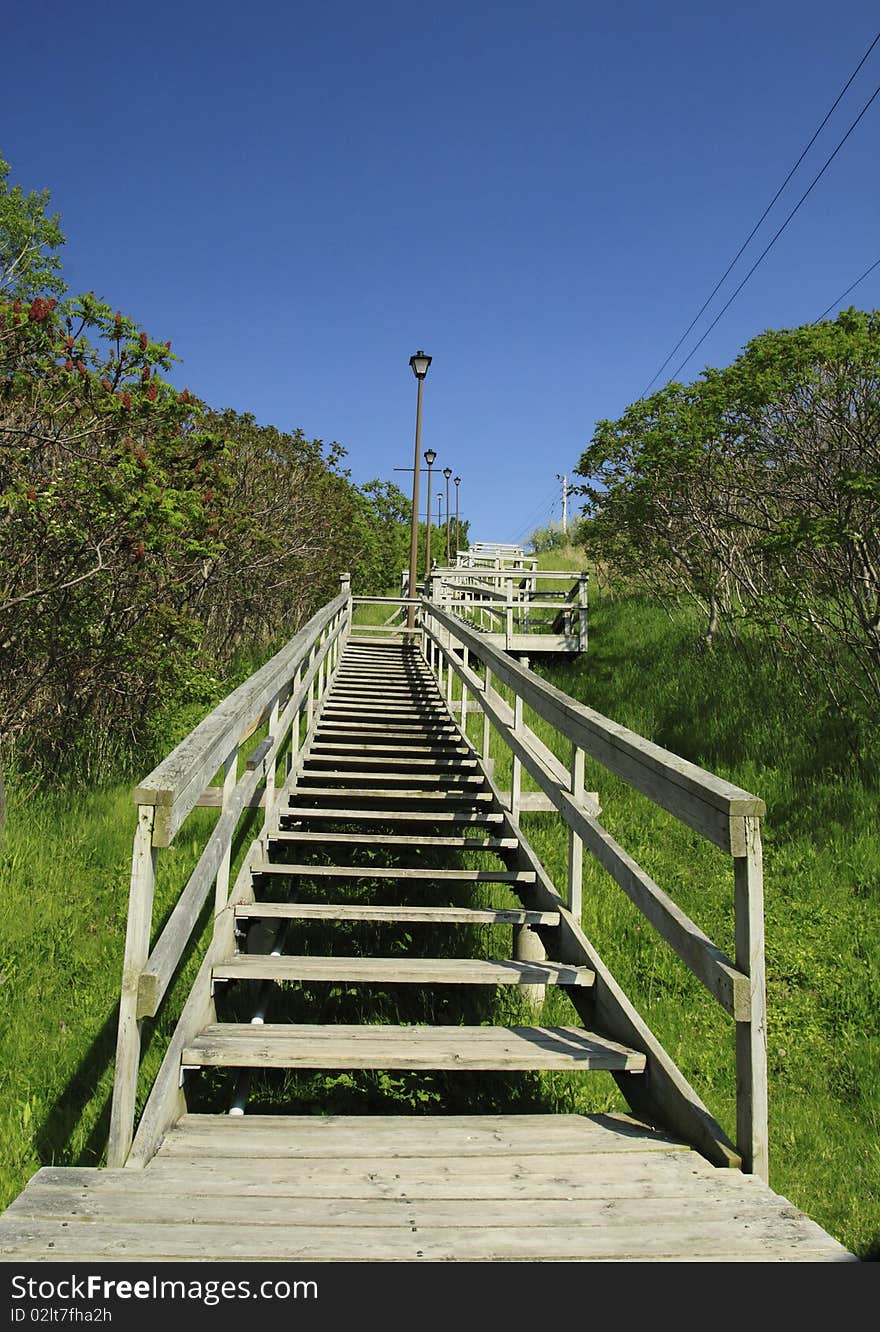 Stairway to nowhere