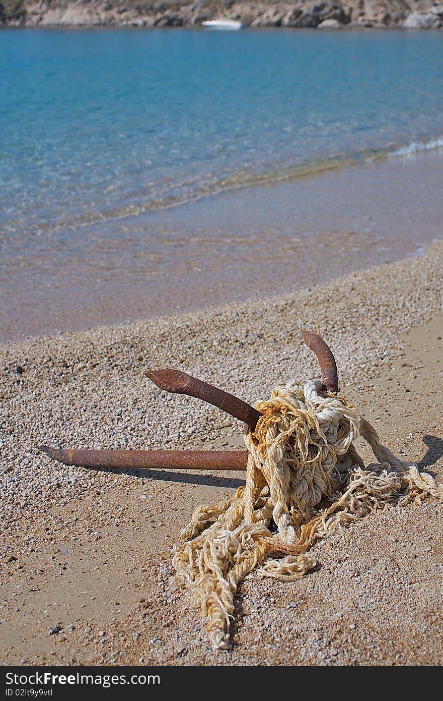 Rusty anchor