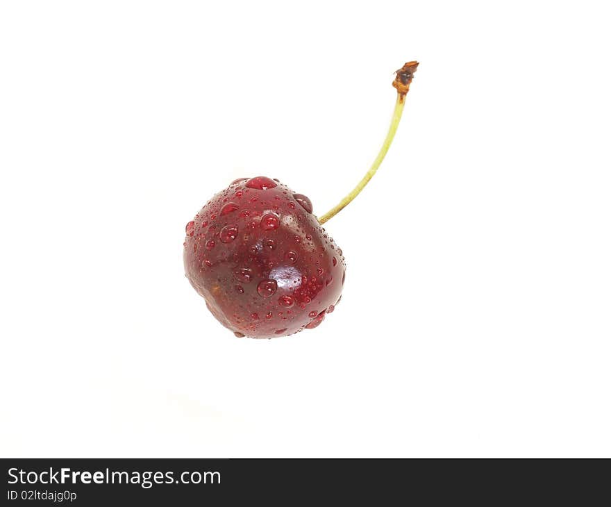 Cherry With Waterdrop