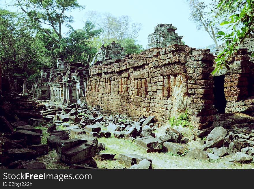 Cambodia temple full of mystery and history