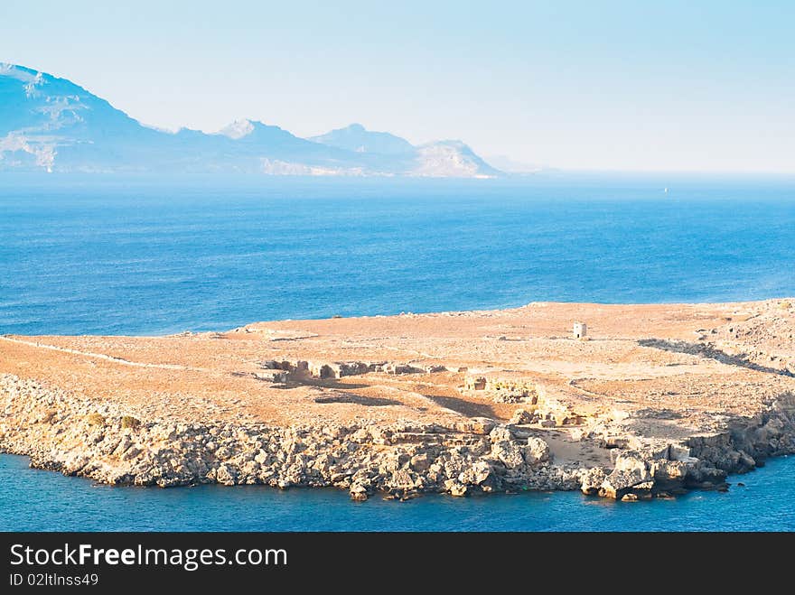 Beautiful South View With Sea