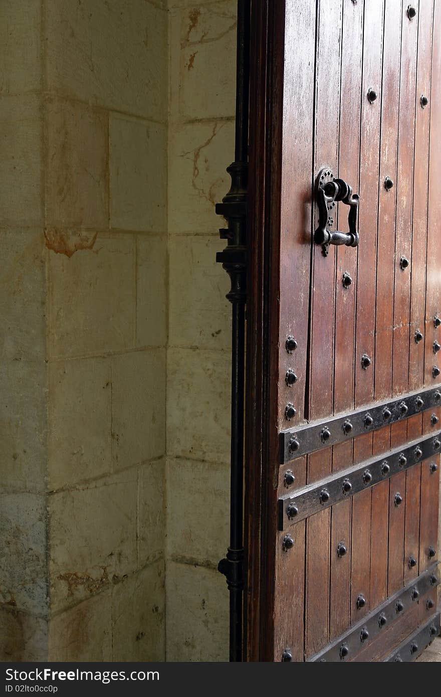 Fragment Of A Church Door