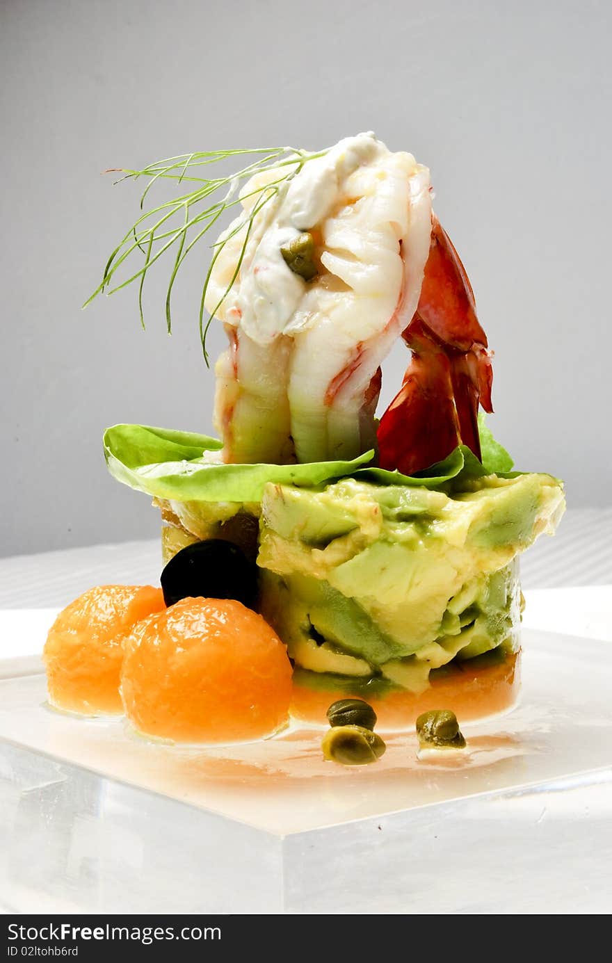 Prawn Avocado