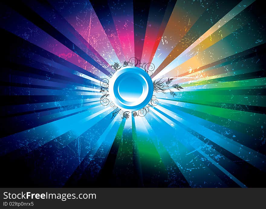 Rainbow color background design for any occasion. Rainbow color background design for any occasion