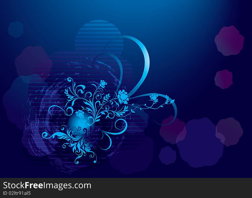 Blue color background design for any occasion. Blue color background design for any occasion