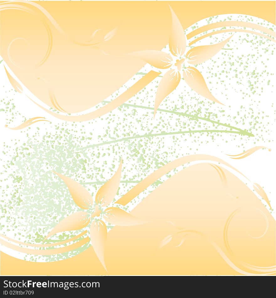 Abstract floral background