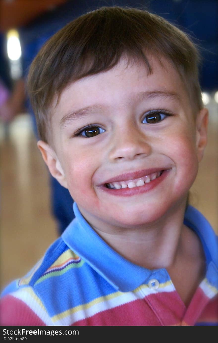 Young smiling boy