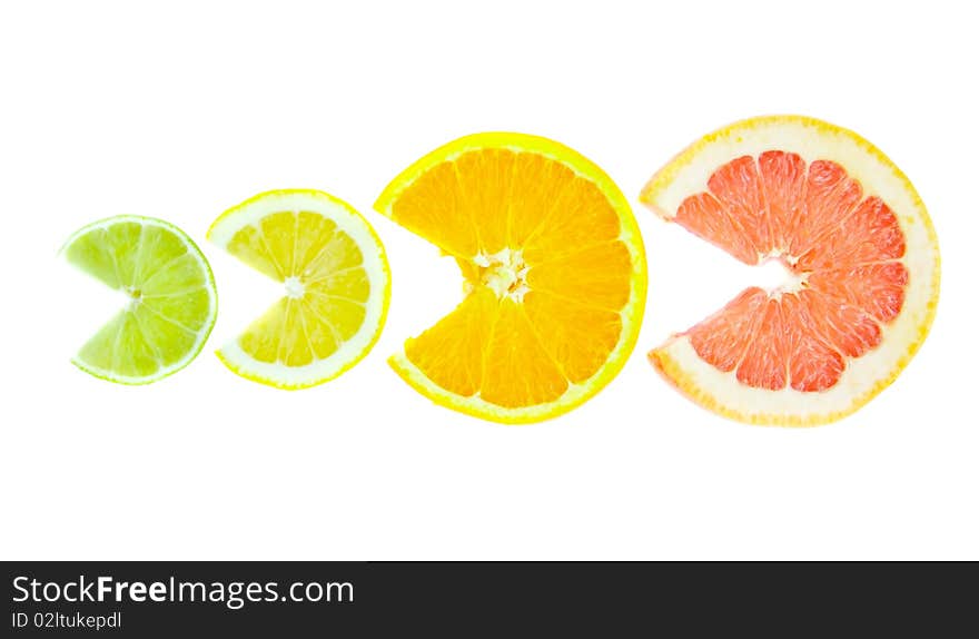 Mixed citrus fruit