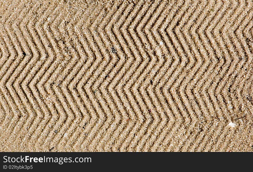 Texture of sand / for a background or wallpaper