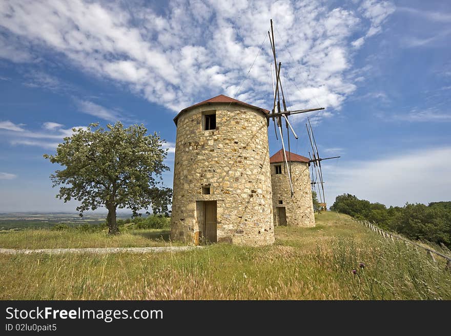 Traditional windmill