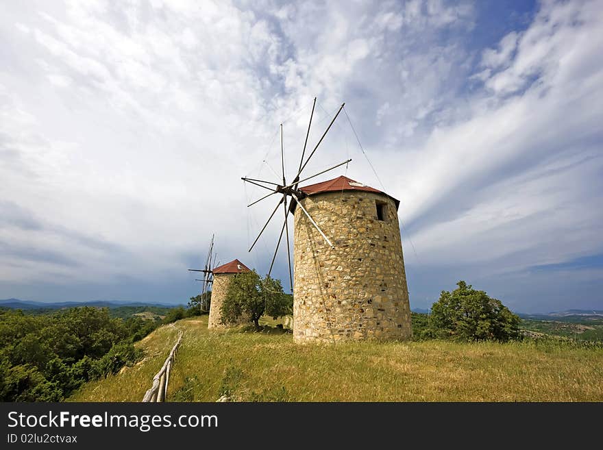 Traditional windmill